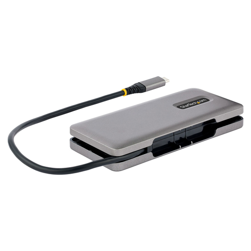 Hub Startech.com Interfaz USB 3.2 Gen 2 (3.1 Gen 2) Type-c, 0 USB A 3.1, Plástico, 0 USB 2.0, Longitud de Cable 0.345 m, Color Gris