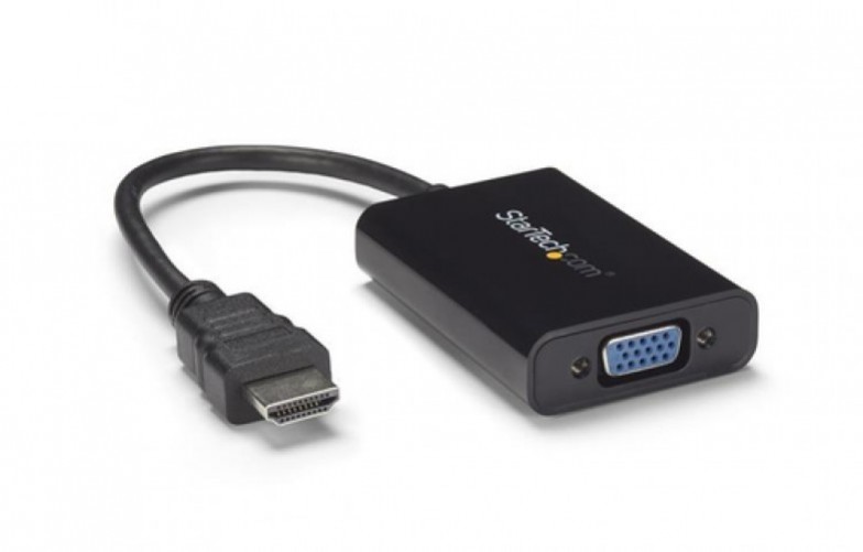 Cable Adaptador Startech (HD2VGAA2) Externo Conversor de Vídeo y Audio HDMI a VGA - 1920x1200