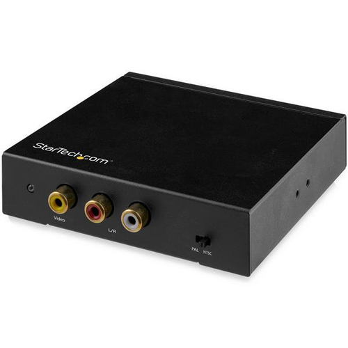 Convertidor Startech.com 1920 x 1080, HDMI, 2.0 Canales, Negro