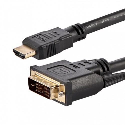Cable Adaptador Startech Conversor HDMI a Dvi-d de 1,8m Negro (HDMIDVIMM6)