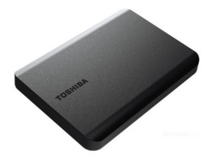 Disco Duro Externo Toshiba Canvio Basics 2TB, USB Tipo A 2.0/3.2, Negro