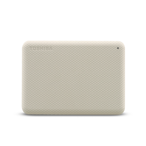 Disco Duro Externo Toshiba Canvio Advance, 2.5 pulg, 1 TB, Micro-USB B 3.2, para Mac/PC, Blanco
