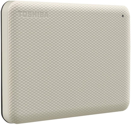 Disco Duro Externo Toshiba Canvio Advance 2 TB, Micro-USB B 2.0/3.2 Gen 1 (3.1 Gen 1), Blanco