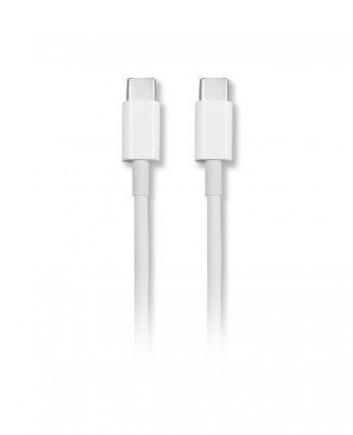 Cable USB Hikvision USB-C a USB-C, 60 Watts, Carga Rapida, 1m, Blanco