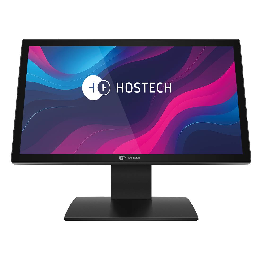 Monitor Touch Hostech HT400-1, 18.5", LED, FHD, IPS, HDMI/VGA, VESA, Negro