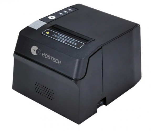 Miniprinter Hostech HT-100, Termica Directa, 80mm, Ethernet/USB, Negro