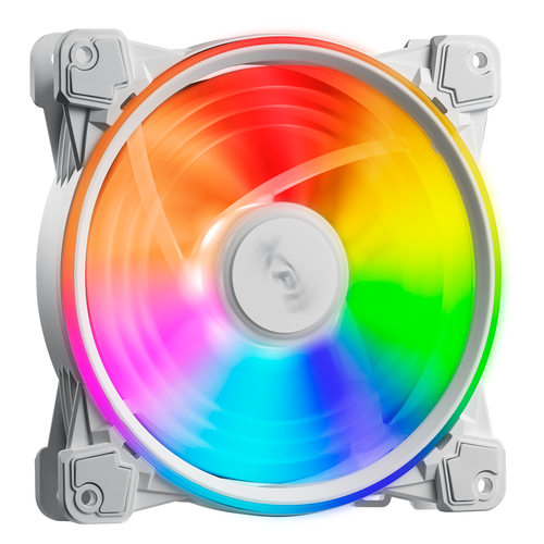 Ventilador XPG HURRICANE140ARGBPWM Blanco, 140 mm, 1800 rpm Max, LED Azul, Verde, Rojo