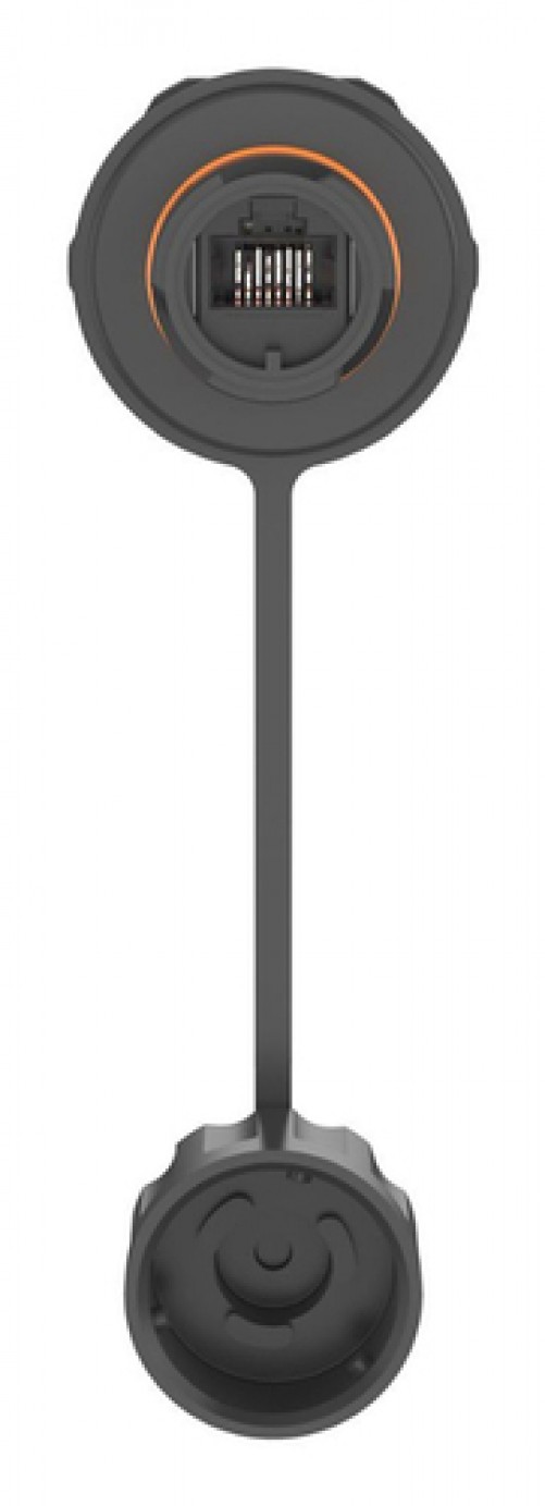 Conector Panduit IAEBH6X RJ45, Color Negro, Categoría Cat6A, Blindaje de Cable U/UTP (UTP), Material Plástico, Poliéster Termoplástico (pbt)