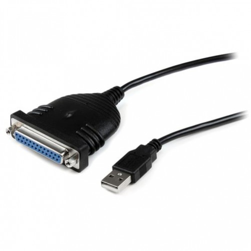 Cable Startech (ICUSB1284D25) de Adaptador de Impresora Paralelo DB25 a USB A, 1,8m
