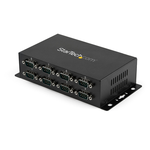 Hub Startech.com Interfaz USB 2.0 Type-b, Acero, Cantidad de Puertos 8, Color Negro