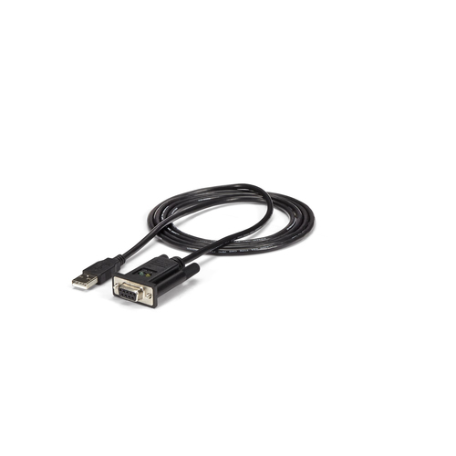 Cable Startech (ICUSB232FTN), Largo 1m, 1 Puerto USB A Módem Nulo Null DB9 RS232 DCE con Ftdi