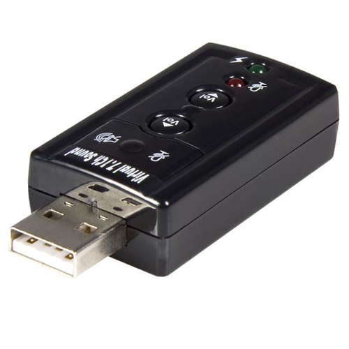 Tarjeta Audio Startech.com 7.1, USB, Entrada Micrófono, Salida 3.5mm