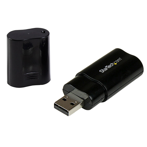 Tarjeta Audio Startech.com USB, Entrada Micrófono, Salida 3.5mm