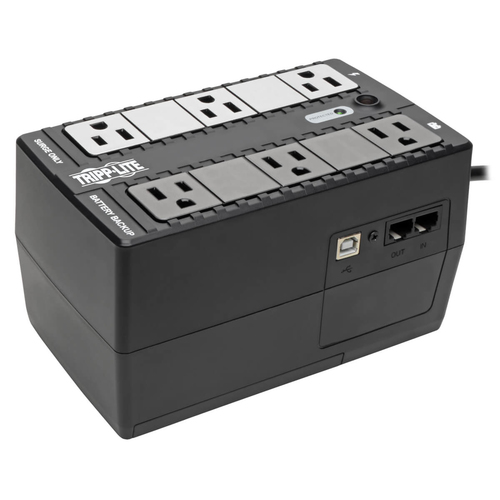 No Break Tripp-lite 350VA/180W con Puerto USB 12min Respaldo Modelo INTERNET350U