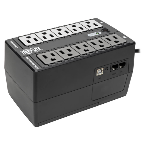No Break Tripp-lite 600VA 8 Contactos/ Puerto USB 17min Resp