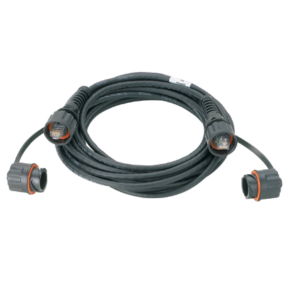 Patchcord Panduit ISTP6X1MBLR Cat6A, 1 m, Sf/UTP (s-FTP), Negro