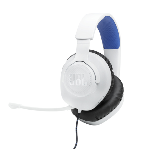Audífonos Jbl Quantum 100p Diadema, Alámbrico, Blanco