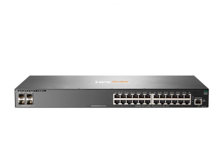 Switch HP Enterprise Aruba 2930F 24g 4SFP, 24 Puertos, 4 Puertos SFP, Gigabit Ethernet, Administrable, Capa L3, Montaje en Rack