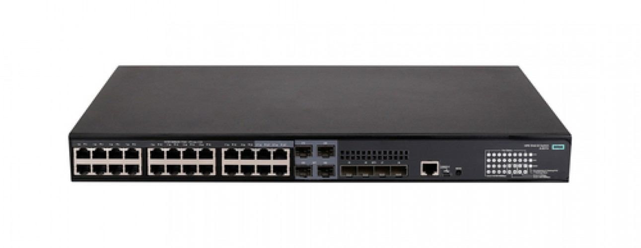 Switch Hpe Flexnetwork 5140 24g Poe+ 4sfp+ Ei Gestionado, L3, Cantidad de Puertos 24, Gigabit Ethernet (10/100/1000), 128 Gbit/s, 1U