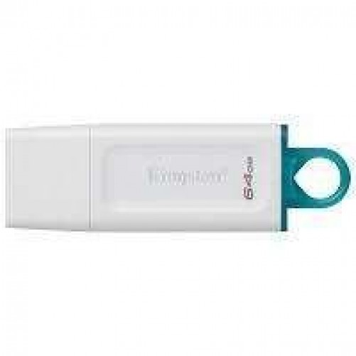 Memoria USB Kingston 64GB Datatraveler Exodia Color Blanco/azul