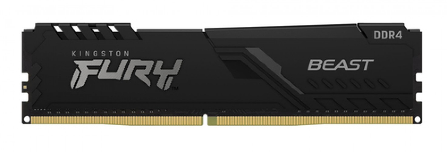 Memoria RAM Dimm Kingston Fury Beast 32GB DDR4, 3200 MHz, Negro