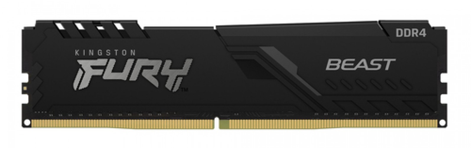 Memoria RAM Kingston Fury Beast, 8GB, 3200MHz, DDR4, CL16, Dimm, Disipador Negro