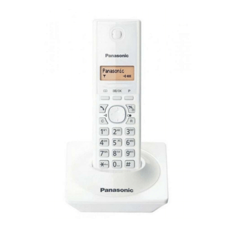 Teléfono Panasonic KX-TG1711MEW Terminal Inalámbrico, Blanco