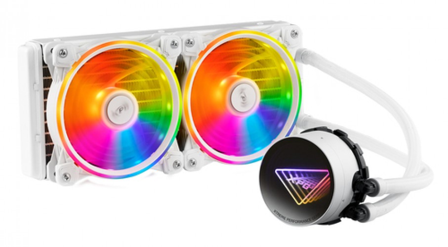 Enfriamiento Liquido XPG Levante II 240, 240mm, Max. 2000rpm, RGB, Blanco