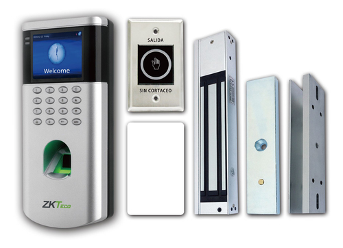 Control de Acceso Zkteco LF10KIT Lector de Huella, con Lector de Código de Acceso, Lector de Tarjeta No, Pantalla 6.1 cm (2.4"), Tft
