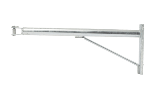 Brazo de Extensia?n para Fibra A?ptica / 60 cm (1.97 Ft) / Acero Galvanizado en Caliente / 2.4 kg / Herraje Tipo D / Compatible Adss, Figura 8