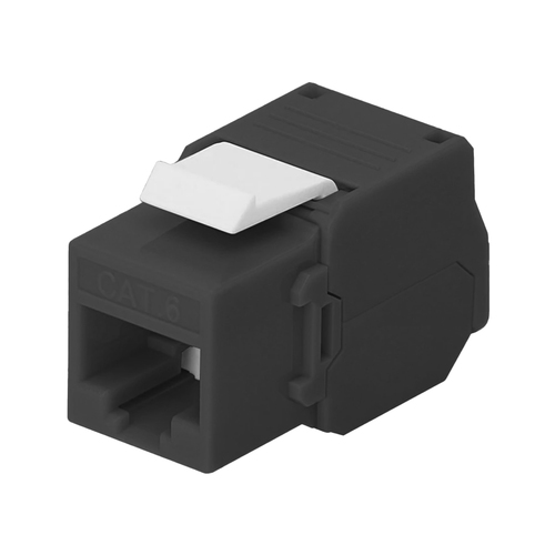Conector Linkedpro LP-KJ-610-TTBK Tipo De Construcción Plano, Conector 1 RJ-45, Categoría Cat6, Material Policarbonato (PC), Certificación Iso/iec 1180, Color Negro