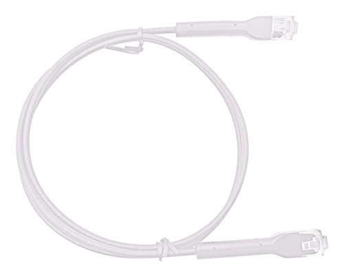 Patchcord Linkedpro LP-PSLIM-2WH Cat6, 2 m, U/UTP (UTP), Blanco