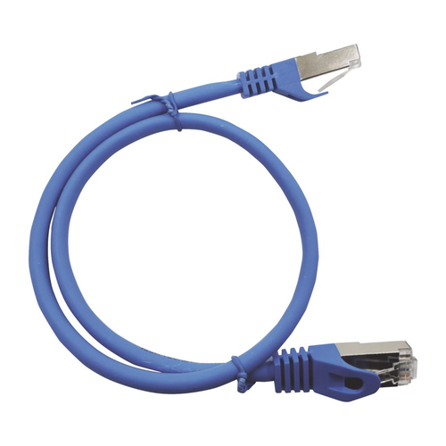 Patchcord Linkedpro LPSTP6A200BU Cat6A, 2 m, U/FTP (STP), Azul