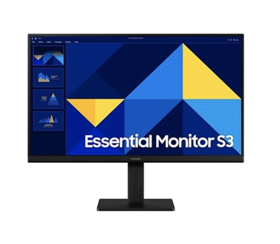 Monitor Samsung S24D300GAL 24", Full HD, 100Hz, IPS, HDMI/VGA, Negro