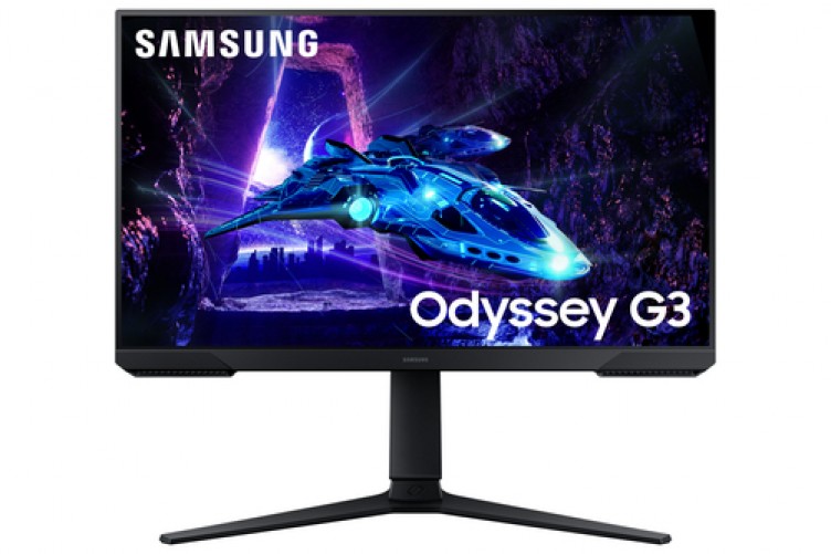 Monitor Samsung Odyssey LS24DG300ELXZX LCD, 24", Full HD, VA, 180 Hz, Freesync, Negro