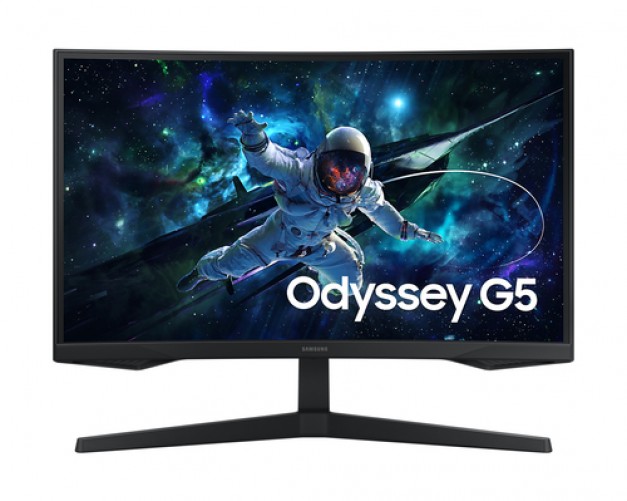 Monitor Samsung Odyssey LS27CG552ELXZX LED, 27", Quad HD, VA, 165 Hz, 1 ms, Freesync, Negro