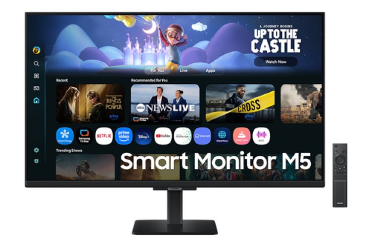Monitor Smart Samsung M50F LCD 32", 1920x1080 Full HD, 60Hz, HDMI, Bocinas Integradas, Negro