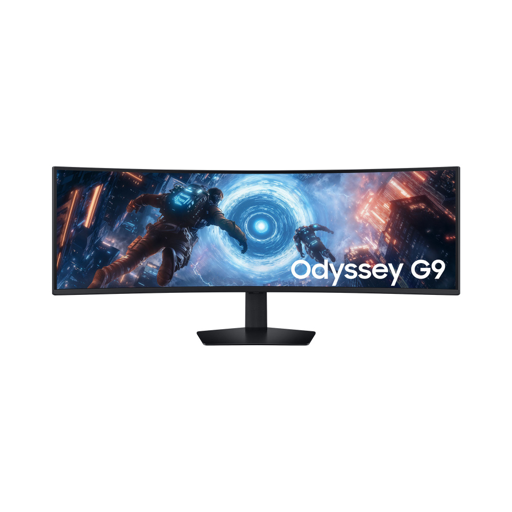 Monitor Gamer Curvo Samsung Odyssey G9 49 Pulgadas, 5120x1440, 144Hz, 1ms, Freesync, DP/HDMI, Negro