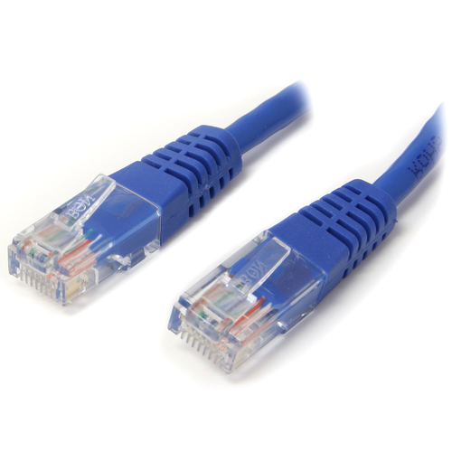 Patchcord Startech.com Cat5e, 3 m, U/UTP (UTP), Azul