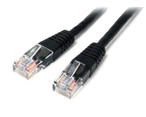 Patchcord Startech.com Cat5e, 1.8 m, U/UTP (UTP), Negro