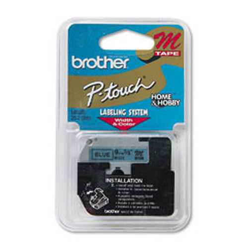 Etiquetas para Impresora Brother M521, Azul, M, 111 x 320 x 351 mm, 2.83 kg, 26.2 ft, 7.62 cm (3")
