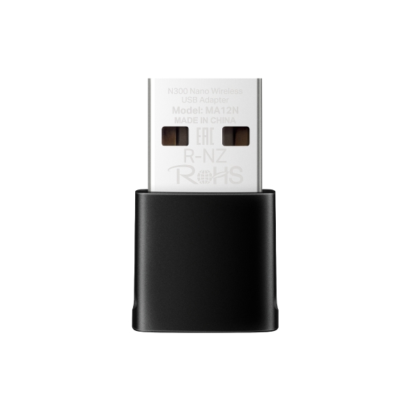Adaptador de Red USB N300 Mercusys, 300 Mbps, 2.4 GHz