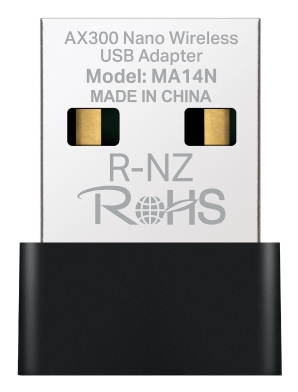 Tarjetas de Red Mercusys MA14N USB Tipo A, Alámbrico, Negro, Metálico