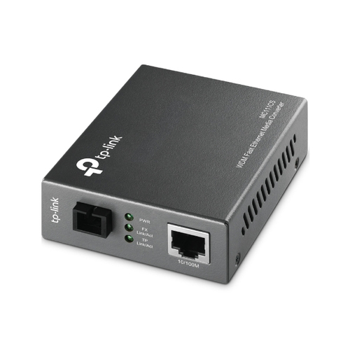 Convertidor de Medios TP-Link, 20.000 Metros, 10/100BASE-FX, 1 Puerto Fibra Monomodo, 1XRJ-45