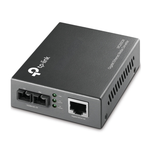 Convertidor de Medios TP-Link Gigabit Multi-mode Media Converter, MC200CM 1x 1000m Sc, 1x 1000m RJ45, IEEE 802.3ab And IEEE 802.3z
