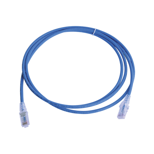 Patchcord Siemon MC6-07-06B Cat6, 2.1 m, U/UTP (UTP), Azul