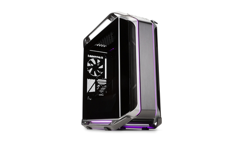 Gabinete Cooler Master Cosmos C700M Full Tower, 4x Ventiladores, Negro/plata