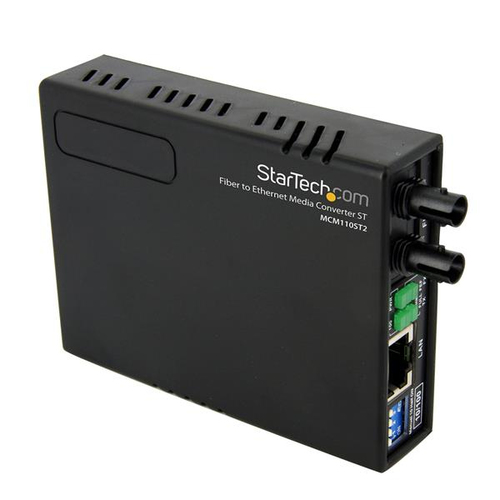 Convertidor de Medios Startech Ethernet 10/100 a Fibra Multimodo St -2KM MCM110ST2