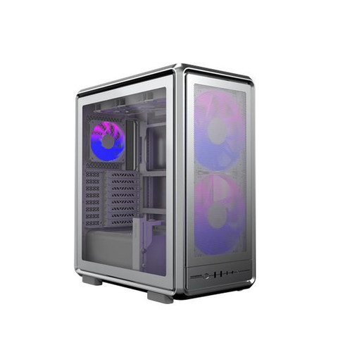 Gabinete Cooler Master Masterframe 500 Mesh Midi Tower, ATX/eatx/micro-ATX/mini-dtx/mini-itx, 3x Ventiladores, Blanco