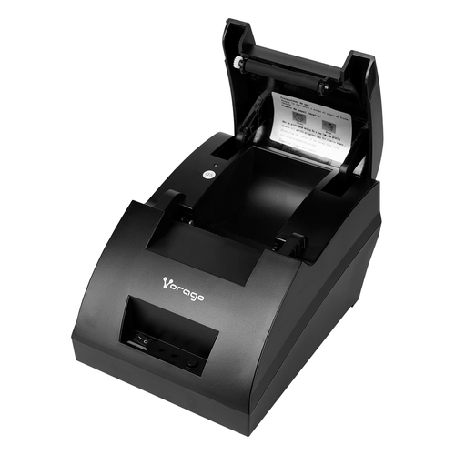 Impresora de Recibo Vorago MNP-158 Térmico, Impresora de Tpv, Alámbrico, USB, RJ-11, Negro